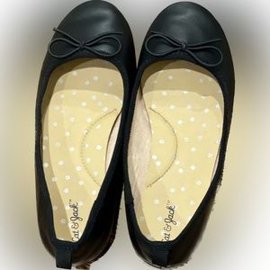 CAT & Jack Black Ballet Flats Size 13